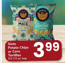 ACME Siete Potato Chips or Corn Tortillas offer