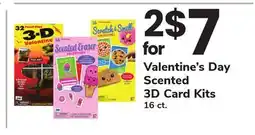 ACME Valentine's Day Scented 3D Card Kits offer
