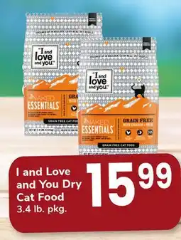 ACME I and Love and You Dry Cat Food offer
