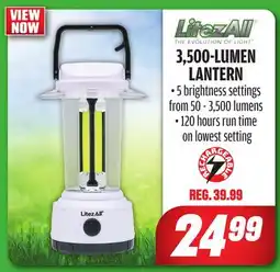 Big 5 LitezAll 3500-Lumen Rechargeable Lantern offer