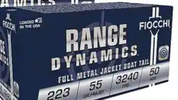 Big 5 Fiocchi Shooting Dynamics .223 Remington Ammunition offer