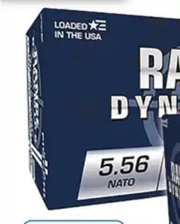 Big 5 Fiocchi 5.56X45 Range Dynamics offer