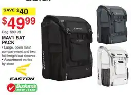 Dunham's Sports MAV1 BAT PACK offer