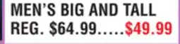 Dunham's Sports MEN'S BIG AND TALL offer