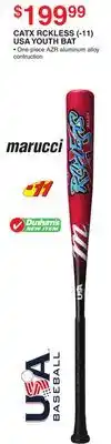 Dunham's Sports CATX RCKLESS (-11) USA YOUTH BAT offer