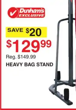 Dunham's Sports HEAVY BAG STAND offer