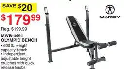 Dunham's Sports MWB-4491 OLYMPIC BENCH offer