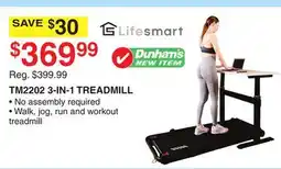 Dunham's Sports TM2202 3-IN-1 TREADMILL offer