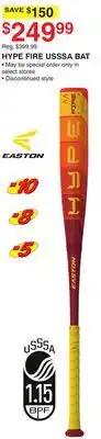 Dunham's Sports HYPE FIRE USSSA BAT offer