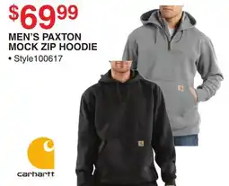 Dunham's Sports MEN'S PAXTON MOCK ZIP HOODIE offer
