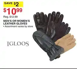 Dunham's Sports MEN'S OR WOMEN'S LEATHER GLOVES offer