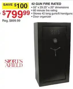 Dunham's Sports 42 GUN FIRE RATED offer