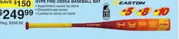 Dunham's Sports HYPE FIRE USSSA BASEBALL BAT offer