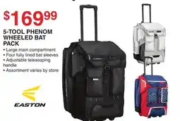 Dunham's Sports 5-TOOL PHENOM WHEELED BAT PACK offer