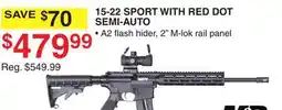 Dunham's Sports 15-22 SPORT WITH RED DOT SEMI-AUTO offer