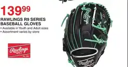 Dunham's Sports RAWLINGS R9 SERIES BASEBALL GLOVES offer