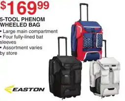 Dunham's Sports 5-TOOL PHENOM WHEELED BAG offer