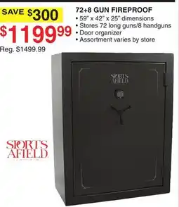 Dunham's Sports 72+8 GUN FIREPROOF offer