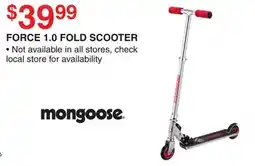 Dunham's Sports FORCE 1.0 FOLD SCOOTER offer