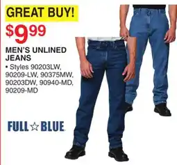 Dunham's Sports MEN'S UNLINED JEANS offer