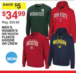 Dunham's Sports MEN'S, WOMEN'S OR YOUTH FLEECE HOODIE OR CREW offer