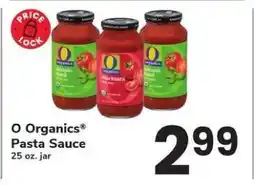 Safeway O Organics Pasta Sauce offer