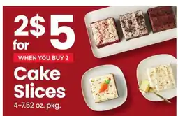 Safeway Cake Slices offer