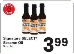 Safeway Signature Select Sesame Oil offer