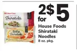 Safeway House Foods Shirataki Noodles offer