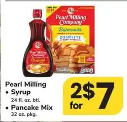 Safeway Pearl Milling Company Syrup & Pancake Mix offer