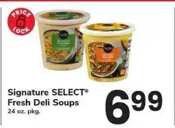 Safeway Signature SELECT Fresh Deli Soups offer