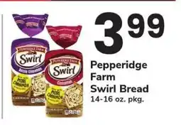 Safeway Pepperidge Farm Swirl Bread offer