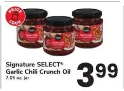Safeway Signature Select Garlic Chili Crunch Oil offer