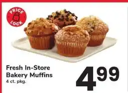 Safeway Fresh In-Store Bakery Muffins offer