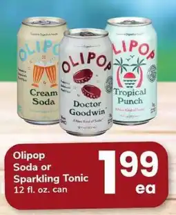 Safeway Olipop Soda or Sparkling Tonic offer