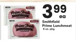 Safeway Smithfield Prime Lunchmeat offer