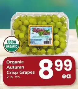 Safeway Organic Autumn Crisp Grapes offer