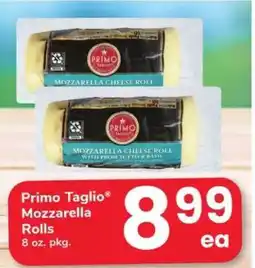 Safeway Primo Taglio Mozzarella Rolls offer