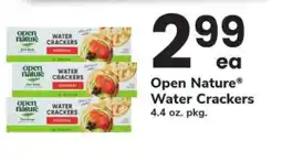 Safeway Open Nature Water Crackers offer