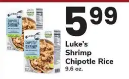 Safeway Luke's Shrimp Chipotle Rice offer