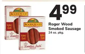 Safeway Roger Wood Smoked Sausage offer