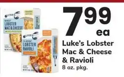 Safeway Luke's Lobster Mac & Cheese & Ravioli offer