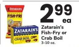 Safeway Zatarain’s Fish-Fry or Crab Boil offer