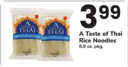 Safeway A Taste of Thai Rice Noodles offer