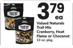Safeway Valued Naturals Trail Mix offer