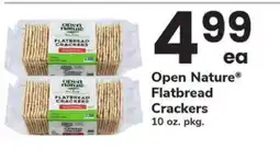 Safeway Open Nature Flatbread Crackers offer