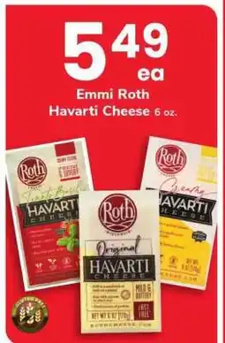 Safeway Emmi Roth Havarti Cheese offer