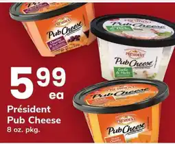 Safeway President Pub Cheese offer