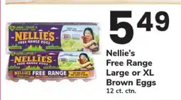 Safeway Nellie’s Free Range Eggs offer