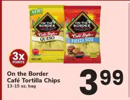 Safeway On the Border Café Tortilla Chips offer
